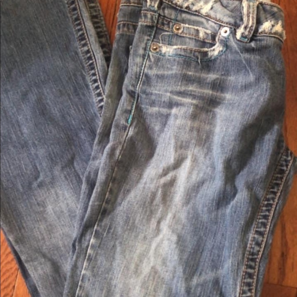 Silver jeans